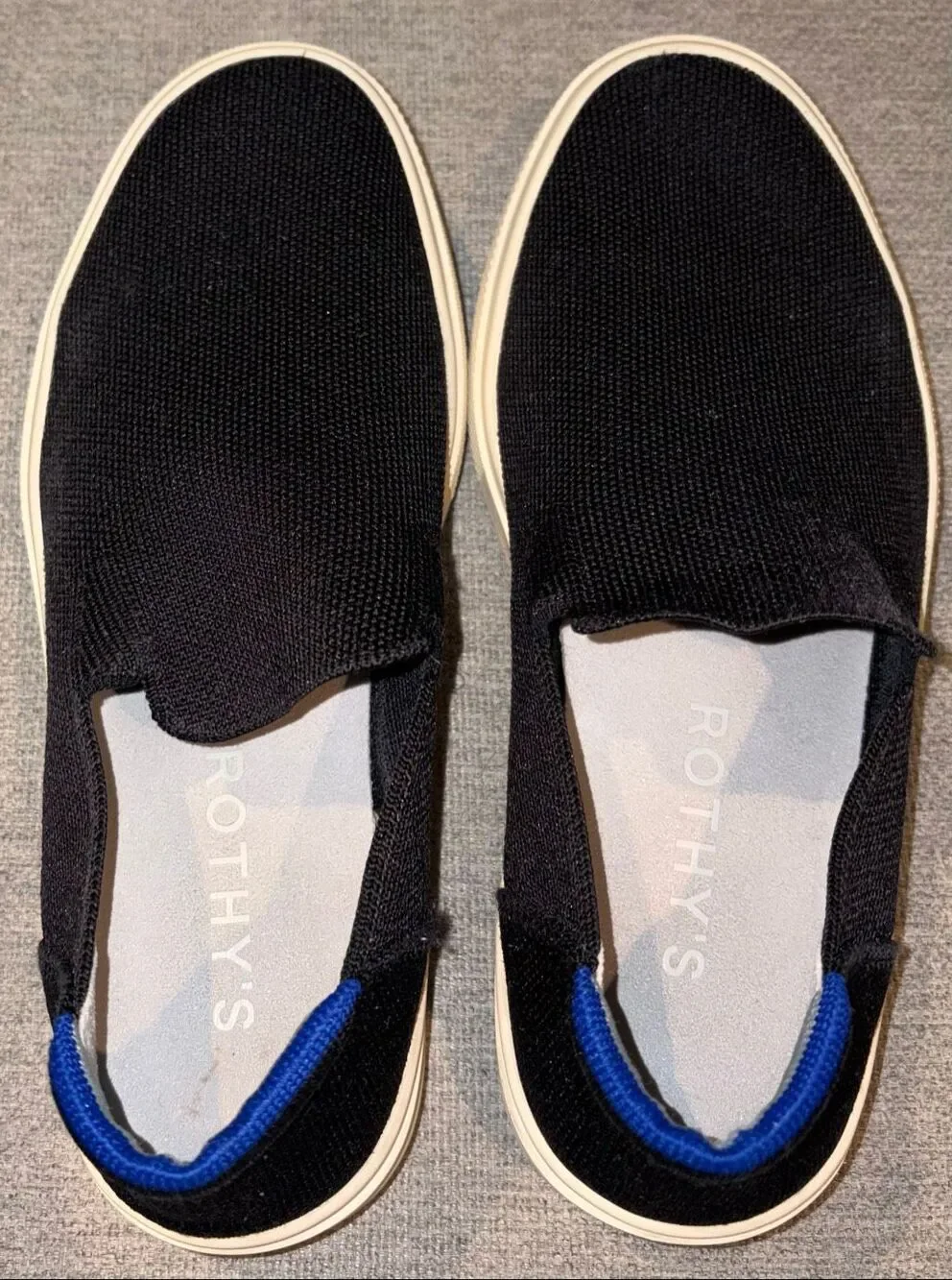 Rothy’s Black sneakers size 8